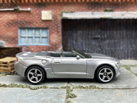 Matchbox 2018 Chevy Camaro in Silver, loose diecast car