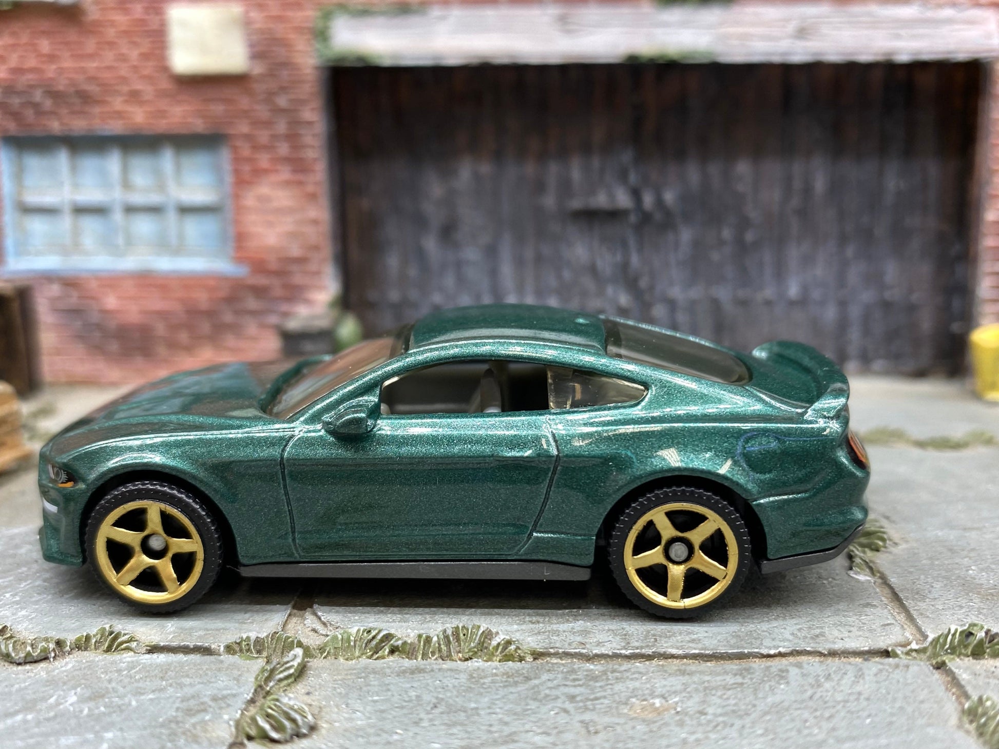 Loose Matchbox - 2019 Ford Mustang Coupe - Green