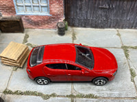 Matchbox 2019 Mazda 3 red loose diecast - gallery image 2 of 3