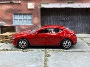 Matchbox 2019 Mazda 3 in Red, loose diecast car