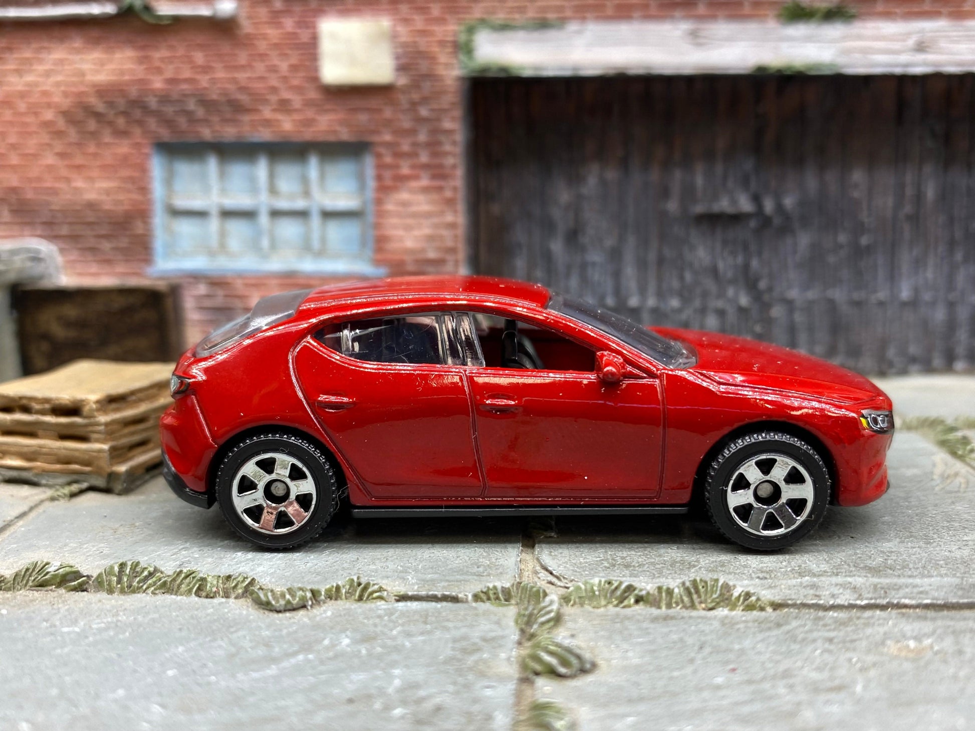 Loose Matchbox - 2019 Mazda 3 - Red