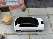 Matchbox 2020 Honda E White loose diecast - side profile detail shot