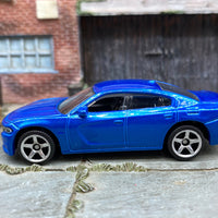 Loose Matchbox - Dodge Charger - Blue