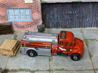 Matchbox Freightliner Business Class Brown loose diecast - side profile detail shot
