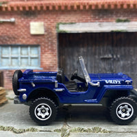 Loose Matchbox - Jeep Willys - Dark Blue