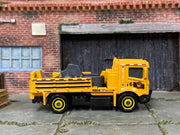 Matchbox Road Stripe King Construction in Orange, loose diecast car