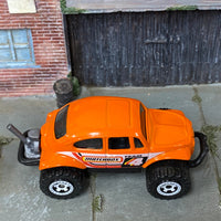 Loose Matchbox - Volkswagen Beetle 4X4 Off Road - Orange Matchbox