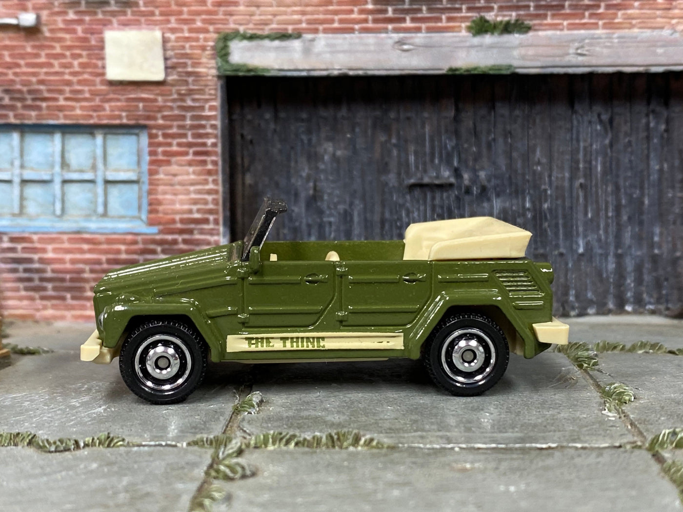 Matchbox VW Volkswagen Type 181 Thing in Green, loose diecast car