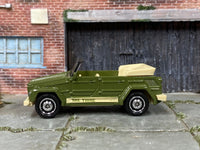 Matchbox VW Volkswagen Type 181 Thing in Green, loose diecast car