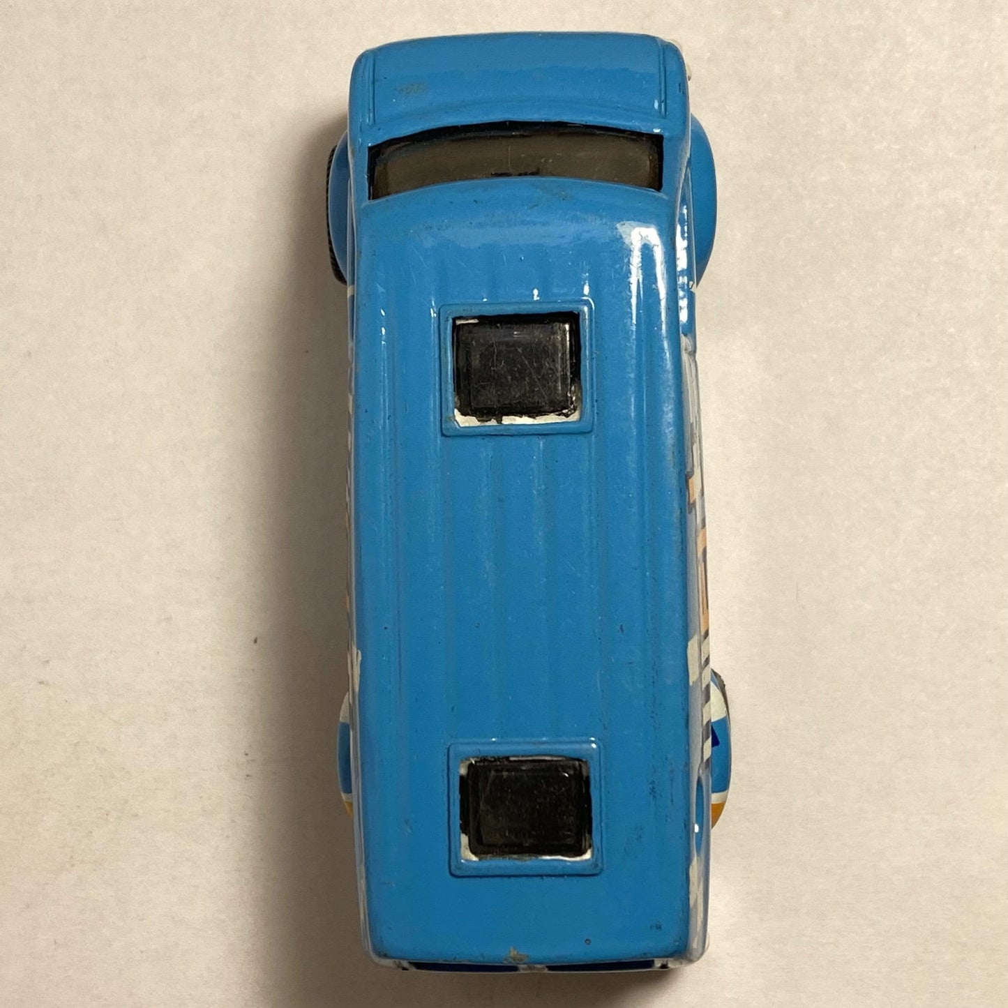 Matchbox 1975 Chevrolet Chevy Van Blue Wifi Repair MBX Adventure City Thailand