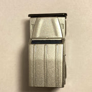 Matchbox LAND ROVER Taylor Construction 1990 SILVER Die Cast metal Car Collectible