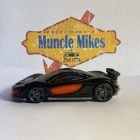 McLAREN P1 #363 black Then and Now - 2017 Hot Wheels