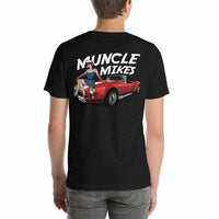 Muncle Mikes Hot Rod Pin Up Girl 2 crew T-shirt, view 10