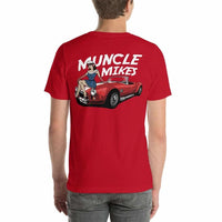 Muncle Mikes Hot Rod Pin Up Girl 2 crew T-shirt, view 13