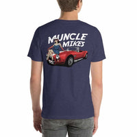 Muncle Mikes Hot Rod Pin Up Girl 2 crew T-shirt, view 16