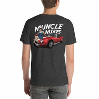 Muncle Mikes Hot Rod Pin Up Girl 2 crew T-shirt, view 20