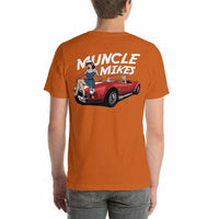 Muncle Mikes Hot Rod Pin Up Girl 2 crew T-shirt, view 28