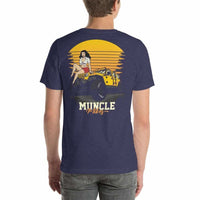 Muncle Mikes Hot Rod Pin Up Girl crew T-shirt, view 13