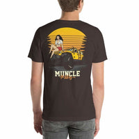 Muncle Mikes Hot Rod Pin Up Girl crew T-shirt, view 9