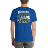 Muncle Mikes T-Shirt Crew: Smoking Hot Rod 1955 Chevy GASSER