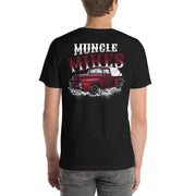 Muncle Mikes T-Shirt Crew: Smoking Hot Rod 1956 Ford pick up