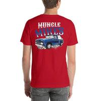 Muncle Mikes T-Shirt Crew: Smoking Hot Rod 1962 Chevy Pick up