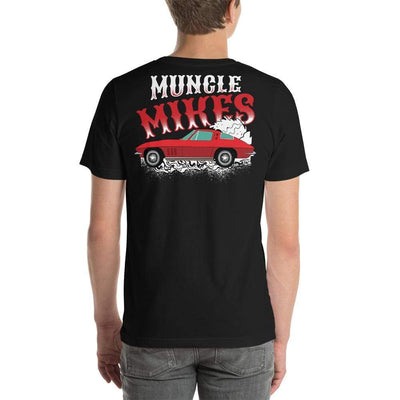 Muncle Mikes T-Shirt Crew: Smoking Hot Rod 1965 Corvette