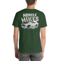 Muncle Mikes T-Shirt Crew: Smoking Hot Rod 1970 Ford Torino