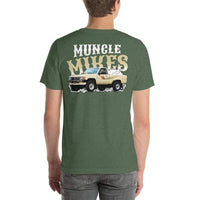 Muncle Mikes T-Shirt Crew: Smoking Hot Rod 1987 Toyota 4X4 Pick Up