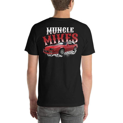 Muncle Mikes T-Shirt Crew: Smoking Hot Rod 1989 Chevy Camaro