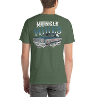 Muncle Mikes T-Shirt Crew: Smoking Hot Rod Chevy Silverado Pick up