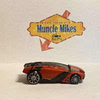 Red Hot Wheels Thunderblade McDonald's Happy Meal car, view 2