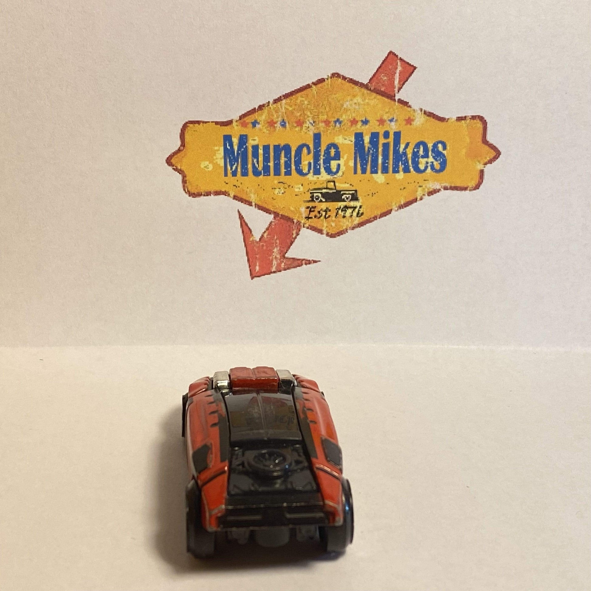 Thunderblade Red Sports Car 2007 made for McDonald’s Happy Meal Hot Wheels, Loose Diecast Car.