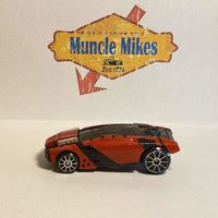 Red Hot Wheels Thunderblade McDonald's Happy Meal car, view 7
