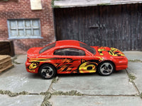Loose Hot Wheels - 1999 Red Ford Mustang- Red Kung Fu Force