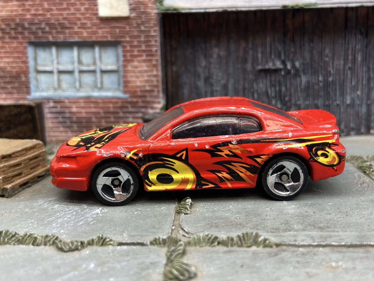 Loose Hot Wheels - 1999 Red Ford Mustang- Red Kung Fu Force