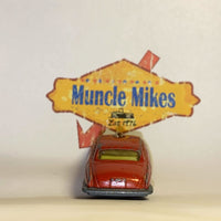 Vintage Husky Models Jaguar MK 10 Red Fireman fire chief diecast car. Awesome patina! BARGAIN BIN– product image 4