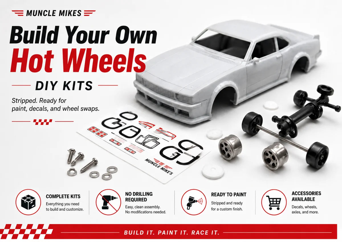 DIY Hot Wheels kits collection screenshot