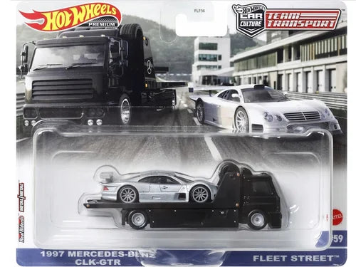 2023 HKF46 — silver CLK-GTR with black Fleet Street